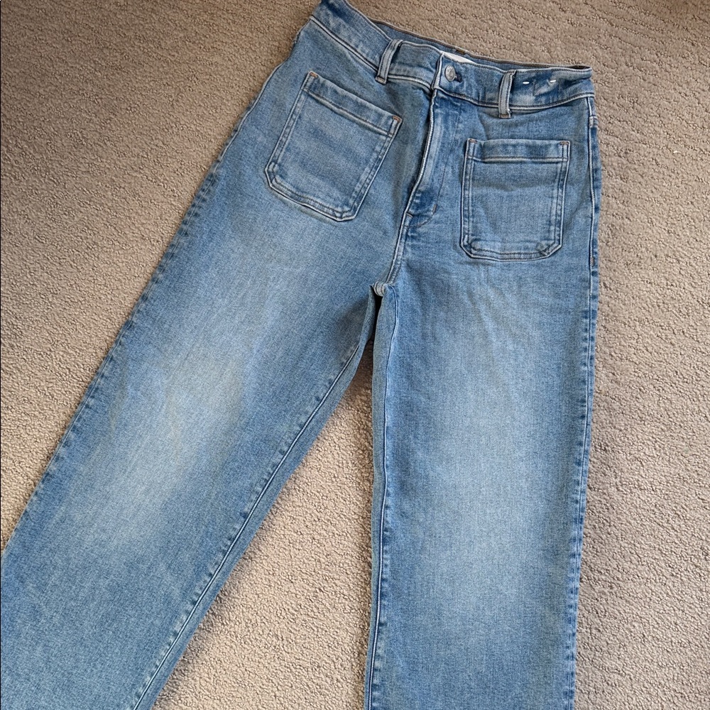 Madewell Emmett Wide Leg Jeans